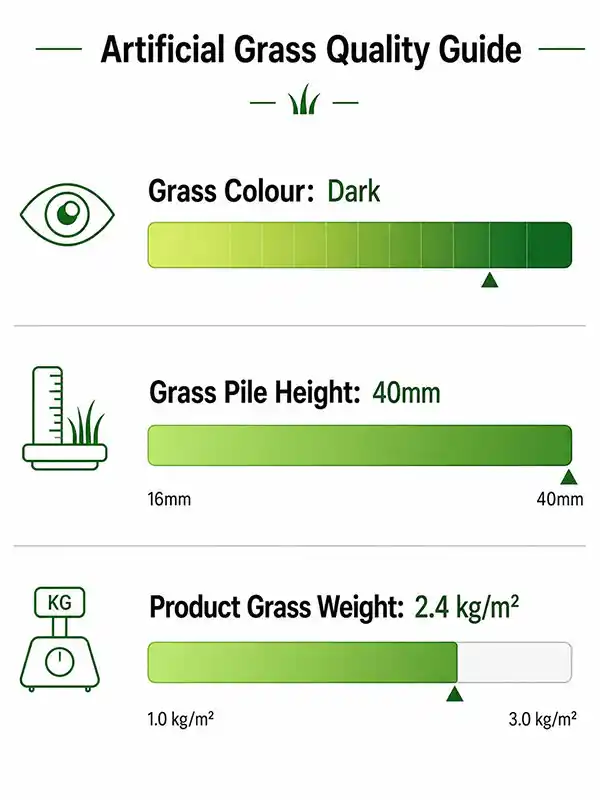 Super-40mm-artificial-Grass-Quality Super 40mm artificial Grass Quality